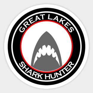 Great Lakes Shark Hunter Apparel Sticker